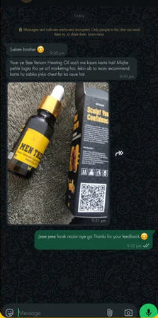 Customer feedback screenshot 1