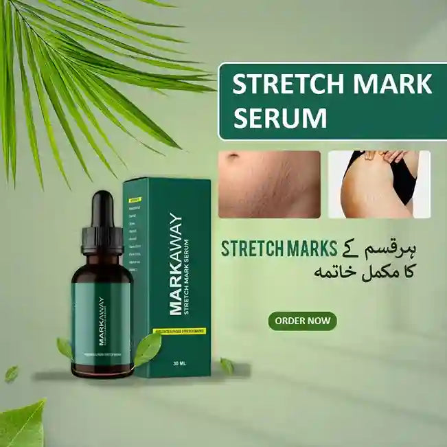 Markaway Stretch Mark Serum 30ml – Herbal Hydration & Skin Tone Repair