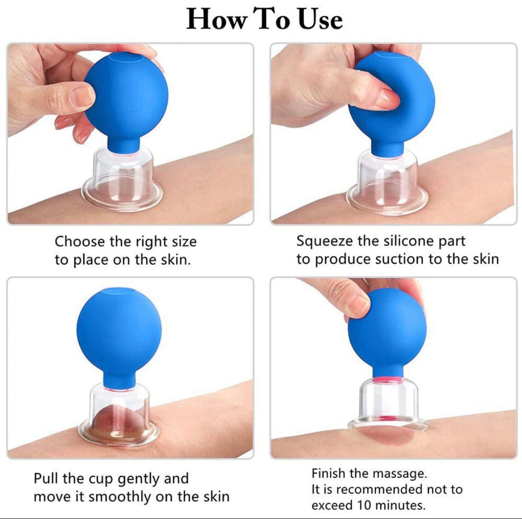 Facial Cupping Glass Cups - LIFE MART